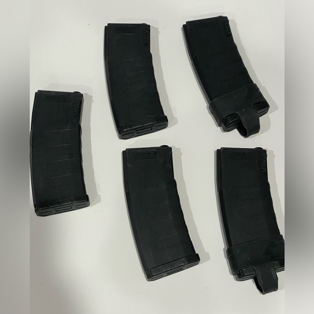 KWA K120 Magazine Airsoft (5) TOTAL Magazines Pre Owned
